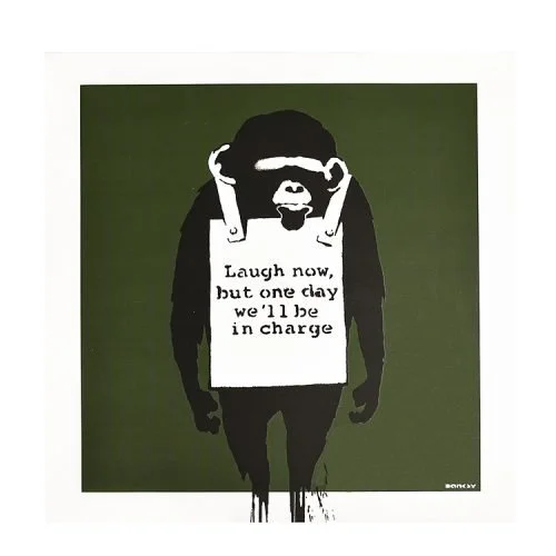 Banksy - Keep it Real | Laugh Now DJ DM (Green Cover Record